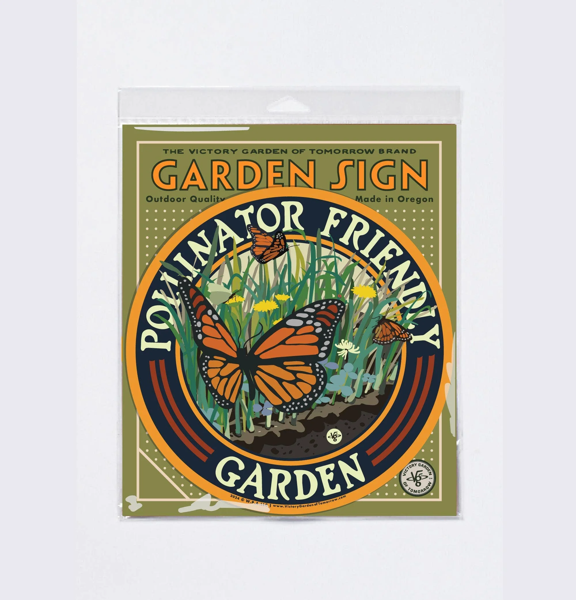 Butterfly Pollinator Friendly - Yard and Garden Sign - Image 4