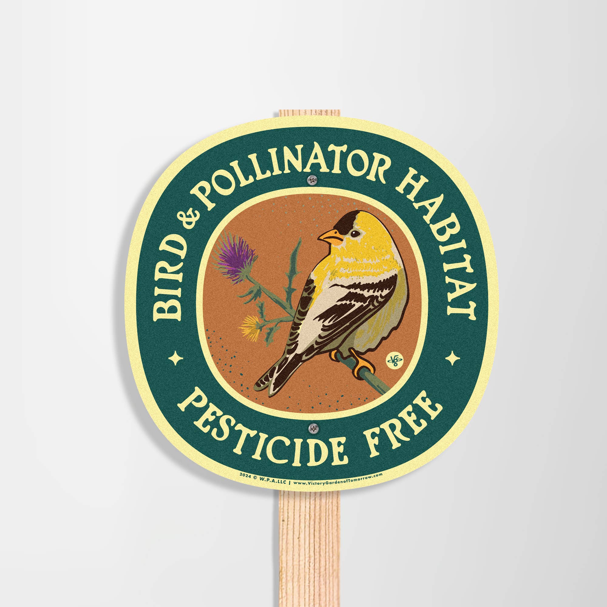 Goldfinch Bird & Pollinator Habitat - Pesticide Free Garden - Image 3