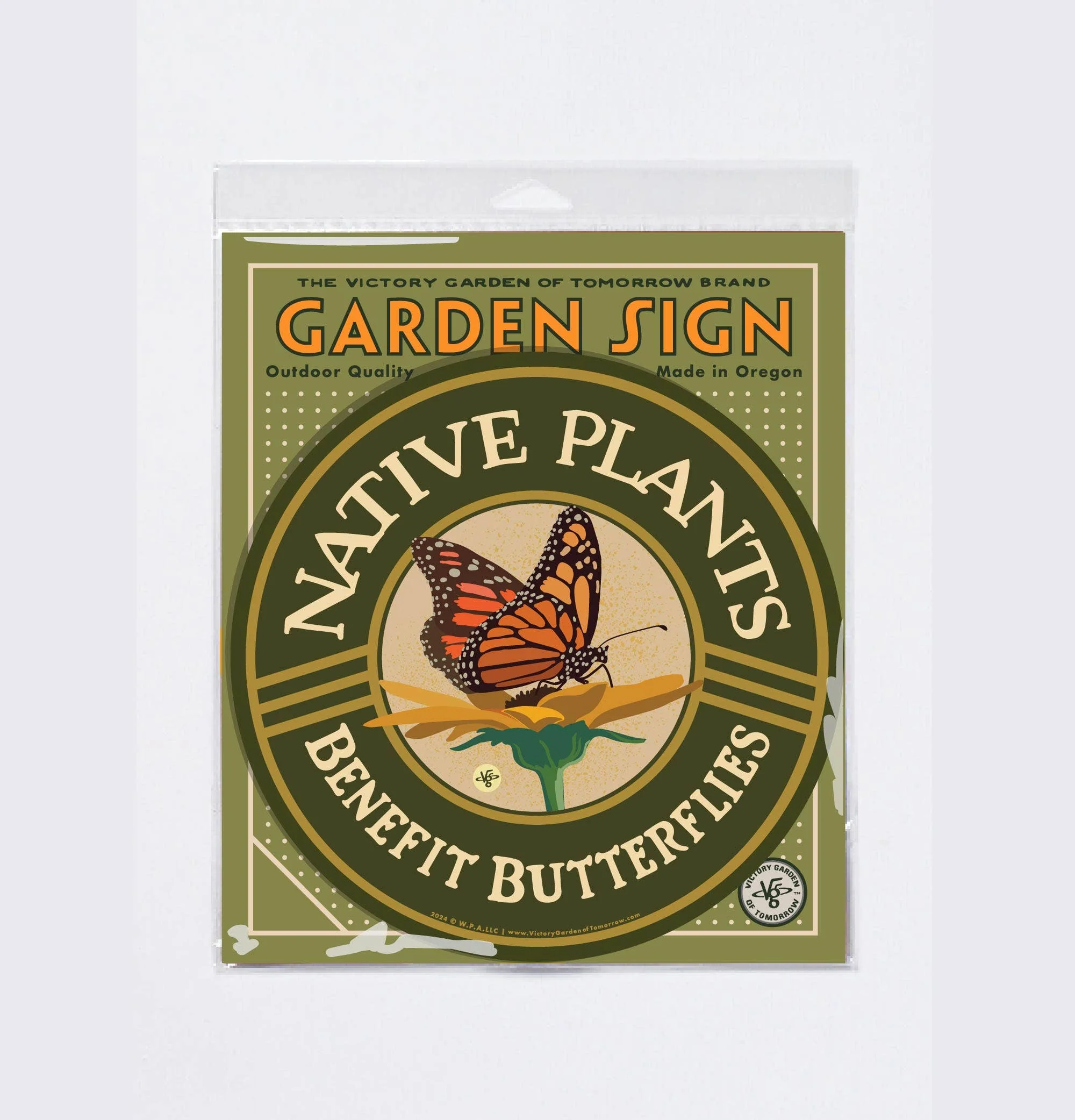 Native Plants - Benefit Butterflies - Yard and Garden Sign - Image 3
