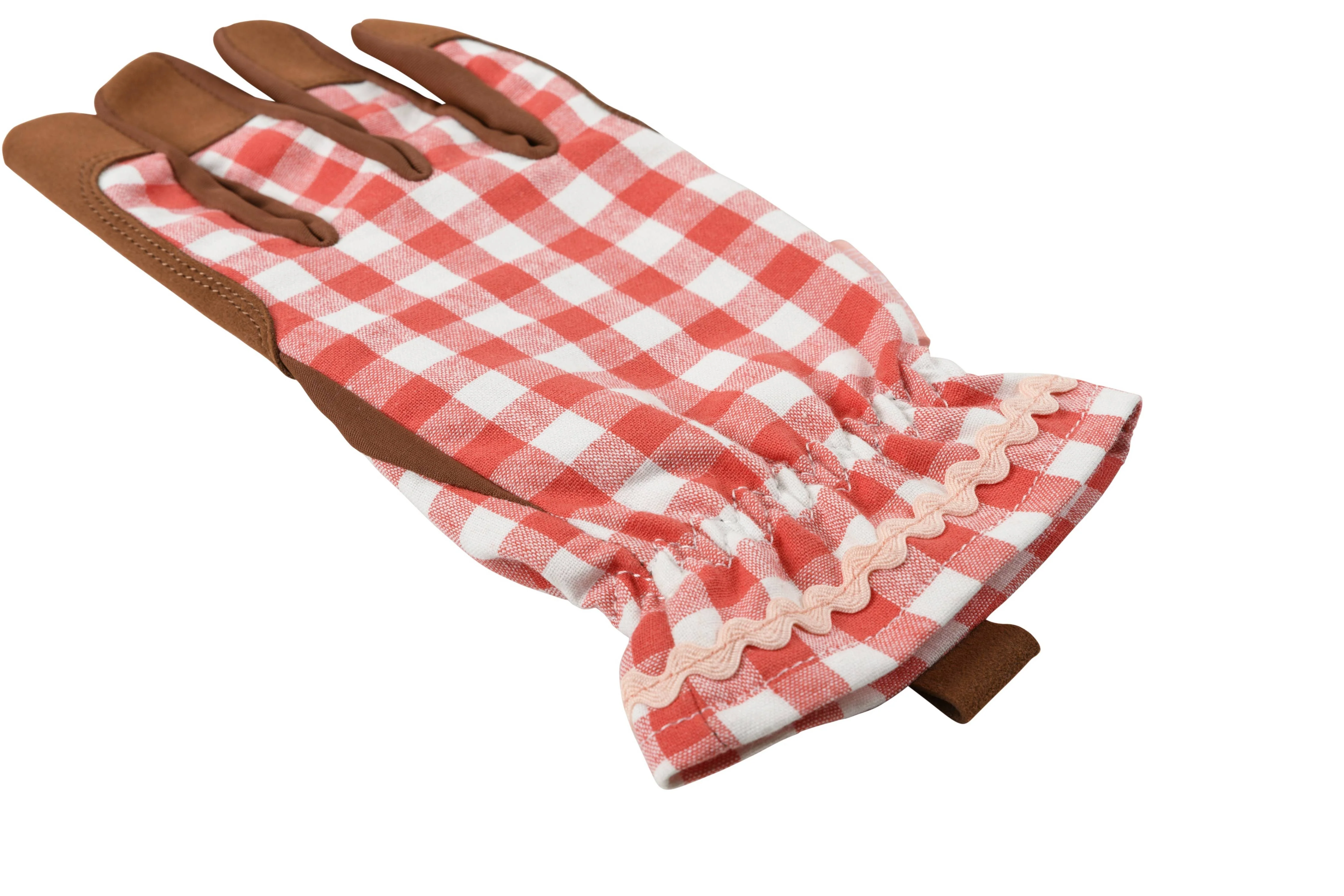 NEW Colour Collection Gloves - Red Check - Image 4