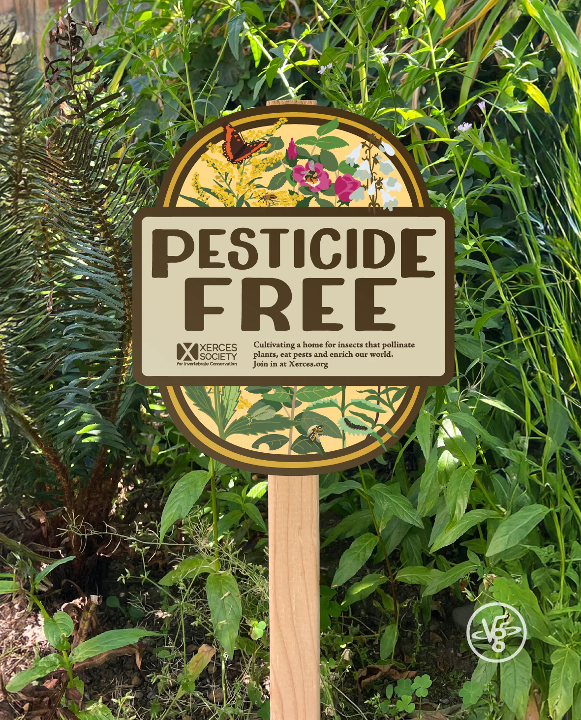 Pesticide Free Yard & Garden Sign from The Xerces Society - Image 3